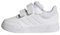 adidas Mixte bébé Tensaur Hook and Loop Shoes Chaussures de Course, Cloud White/Grey One, 20 EU