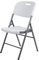Green Blue GB375 Klappstuhl Catering Stuhl Gartenstuhl Esszimmerstuhl Campingstuhl Klappbar max. 250kg, 88x50x45cm für den Innen- und Außenbereich (1, Weiß/grau, 88 x 50 x 45 cm)