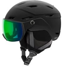 Smith Helm Survey 2025 Mattschwarz Chromapop Photochromic Rose Flash