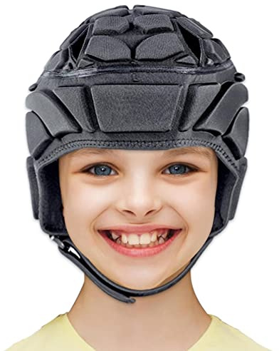 Casque de | Protection respirante pour enfants | Casque de gardien de but réglable pour garçons filles et adultes anniversaire