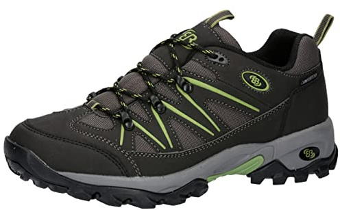 Brütting Unisex Mount Hunter Low Trekking-& Wanderhalbschuhe. Perfekt fürs Wandern, Spazieren, Trekking. rutschfest, wasserdicht, langlebig.
