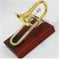 Blechblasinstrumente Trompete Trompete Piccolo Posaune Posaune In Gold Lackiert Bb/A Piccolo Posaune