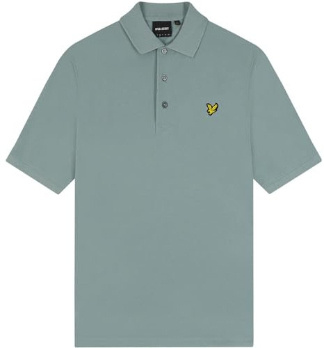Lyle & Scott Plain Polo Shirt- Baumwoll Poloshirt Herren Kurzarm — EIN einfaches, kurzärmeliges polohemd Herren aus hochwertiger Baumwolle, XS-XXL