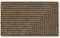 Astra Moderne Fußmatte Haustür - Kokosmatte 45x75cm Streifen grau - rutschfeste Schmutzfangmatte robust - Fussmatte innen - Türmatte Außenbereich überdacht
