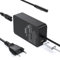 44W Caricabatterie Surface, Alimentatore Cavo di Ricarica Surface 15V 2.58A Pro 7/6/5/4/3/X Surface Laptop 3/2/1 Surface Go/Book Tablette Windows 1796 Caricatore Portatile Adattatore con Porta USB