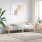 ZEYUAN Tagesbett 90x190 cm Massivholz Kiefer, Bettgestell, Jugendbett, Schlafzimmer Bett, Bed Frame - 840373