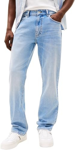 Tommy Jeans Herren Jeans Hose Ryan Slim Straight Leg