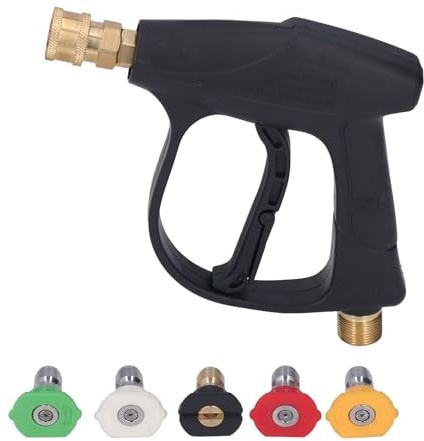 Respicefinem Car High Pressure Foam Sprayer with 5 Nozzle Kit for Automobile Wash Multifunctional Spray for Car Enthusiasts