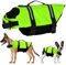 Schwimmweste Hund, FainFun Hunde Schwimmwesten Klein, Schwimmweste Hai Hund, Schwimmweste für Hunde mit Starkem Auftrieb für die Notfallrettung(Grün XXL)