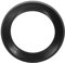 sourcing map 1 Pcs Flush Valve Seal for Toilets, 3.03 ID. x 4.29 OD. Silicone Canister Valve Parts Replacement for Various Toilets with Canister Flush Valves, Black