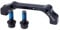Carlgelrag Scheiben Brems Sattel Halter Adapter Ist/Post Vorne 180 Mm Hinten 160 Mm für