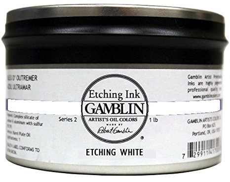 Gamblin Etching Ink Etching White 1 Lb