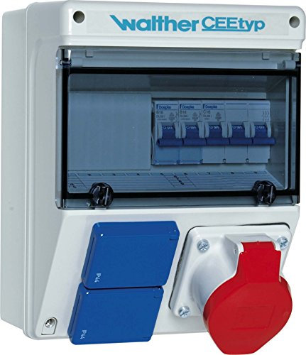 Walther Werke Steckdosenkombination 6920113 CEE-Steckdosen-Kombination 4015609090785