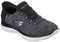 Skechers Summits, Zapatillas Mujer, Negro, 48.5 EU