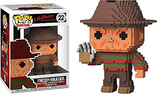 Funko 24595 Horror 8 Bit Freddy Krueger Pop Vinyl Action Figure