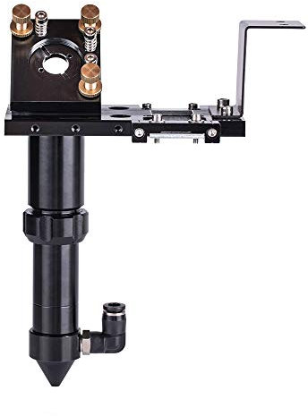 Cloudray CO2 Laser Head CO2 Laserkopf Satz de für Fokussierlinsen D18 FL 38.1 & D20 FL50.8/63.5/101.6mm Spiegel D25mm für Lasergravur Schneidemaschine