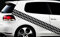HR-WERBEDESIGN Aufkleber Reifenprofil Reifen Profil Karomuster Race Turbo Karo Sticker 4x4