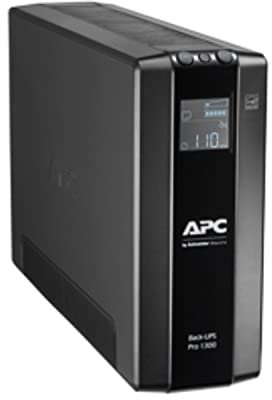 APC by Schneider Electric Back UPS PRO - BR1300MI - Onduleur 1300VA (8 prises IEC, Interface LCD, Protection des lignes de données 1 Go)