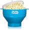The Original Proper Popper Popper Popper - Máquina de palomitas de maíz de silicona, cuenco plegable sin BPA y apto para lavavajillas - (turquesa)