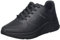 Skechers Damen Arch FIT S Mile Makers Sneakers, Black Duraleather/Hot Melt Trim, 41 EU