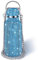 Diamant-Wasserflasche mit Strasssteinen, Edelstahl, nachfüllbar, isoliert, Glitzer-Wasserkrug mit Kette, für Damen und Mädchen, Geschenke (750 ml, Blau)