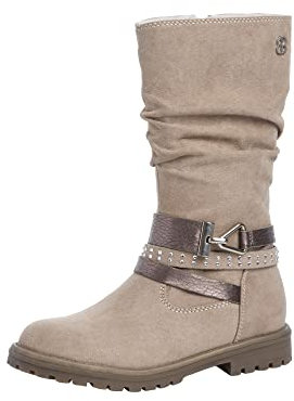 s.Oliver 5-5-45603-29 Halblange Stiefel, Taupe, 38 EU