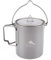 TOAKS Titan Topf 750ml Outdoor Camping Becher Tasse Backpacking Campinggeschirr with Bail Handle