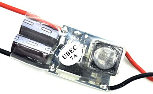 UBEC 5V BEC Vollabschirmender EntstöRungs-Schaltregler für FPV-RC-Drohne-EmpfäNger-Netzteil (7A)