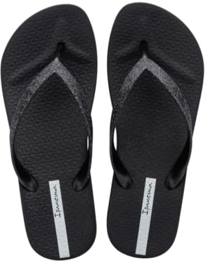 Ipanema MESH CHIC PLAT FEM ZEPPA AJ496 - BLACK GLITTER BLACK 35.5