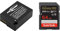ANSMANN Kamera Akku DMW-BLC12 7,4V 1.000 mAh - Ideal für Panasonic Lumix G5 & SanDisk Extreme PRO SDXC UHS-I Speicherkarte 64 GB (V30