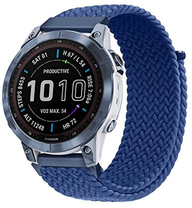 AireWiki Nylon Armband Kompatibel mit COROS PACE 2/ COROS APEX 42mm Stoff Sport Armbänder für Damen Herren Ersatz für COROS PACE 2/ COROS APEX 42mm (3)