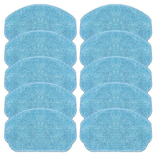 FUBESK Para robot aspirador Conga 999 X-Treme - Paño de repuesto para mopa - 177 x 109 mm, paquete de 10