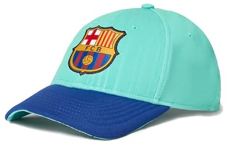 TokyRu Sports Cappello Barça Blue Mix JR. - con licenza ufficiale - taglia bambino, Blu Verde