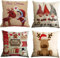 Anyingkai 4er Set Kissenbezüge Weihnachten 40x40, Kissenbezug,Weihnachtsdeko Kissenhüllen, Weihnachtskissen Kissen,Weihnachtskissenbezüge,Christmas Pillow Covers