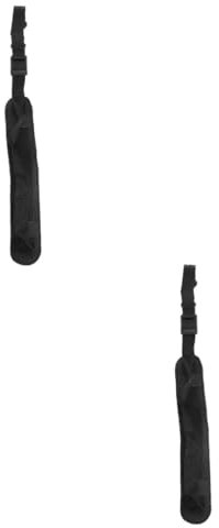 ibasenice 2stücke Verstellbarer Saxophon Gurt Aus Strapazierfähigem Nylon Mit Elastischem Haken Für Tenor Und Sopran-saxophone Schwarz Leicht Und Tragbar Für Reisen Und
