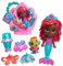 Just Play Disney Junior Arielle Meerjungfrau Spielfigur mit Wechseloutfits, 19 cm groß, mit Zubehör, 9-teilig, Kinderspielzeug ab 3 Jahren