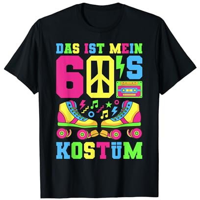 60er Jahre Kostüm 60er Jahre Outfit 60 er Motto Party 60er T-Shirt