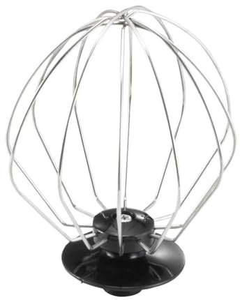 QOKLIYUI Accesorio Mezclador de látigo de Alambre de Globo de Acero Inoxidable, batidor Mezclador de Acero Inoxidable práctico y Duradero, fácil de Limpiar