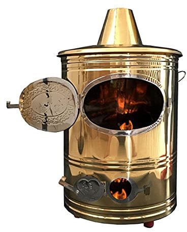 Gartenabfallverbrennungsbrenner aus Edelstahl – Metall-Feuerverbrennung für Holz und Papier, Feuerbehälter für Blätter und Mülltonne