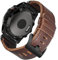 Kompatibel mit Fenix 5X Plus Bändern Fenix 7X Sport Horween Leder Ersatzarmband für Garmin Fenix 5X/Fenix 5X Plus/Fenix 6X/Fenix 6X Pro/Fenix 3/HR/Descent MK1/D2 Delta PX/D2 Charlie