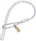 sourcing map Cable Pulling Grip for 4-6mm Cable,with 4.2mm Nut 24cm Wire Mesh Puller Socks Grip Single Head Galvanizing Steel Wire Grips Net Cover Smooth,1 Pcs(Silver)