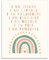 arricraft 1 Stück Positive Affirmationen Mental Health Wandposter Poster Mit Der Aufschrift „I Am Stronge“ Boho Klassenzimmer Dekor Therapie Beratung Büro Dekor Gemälde Pädagogisches Poster
