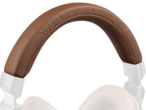 SOULWIT Protein Leder Kopfband Headband für Audio Technica ATH MSR7, MSR7NC, MSR7BK, MSR7GM (Do Not Fit MSR7b/MSR7bBK/MSR7bGM) Kopfhörer, Ersatz Stirnband Polster Reparaturteil
