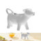 Lot de 2 pichets à sirop de vache – Pichet à sauce en forme de vache de 13,5 cm, petits pots à lait en forme de vache, pichet à crème en forme d'animal mignon, pot à sirop de café blanc, pichet à