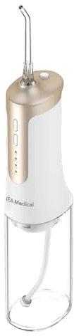 IEA Medical Munddusche FC5200, kabellose & elektrische Zahnpflege für saubere Zahnzwischenräume, Water flosser, Typ C Anschluss zum Laden, Zahnwischenraumreiniger, elektrische Munddusche
