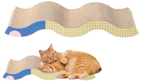 Katzenkratzbretter Große interaktive Kratz-Spielmatte Hängemattenschutz