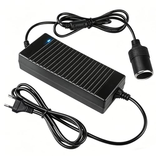 Adaptador de red para coche, convertidor de tensión de 220 V a 12 V, 15 A, 180 W, adaptador para encendedor de cigarrillos, para aspiradora, ventilador de coche, humidificador, otros dispositivos