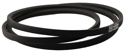 Courroie de tracteur pour tondeuse à gazon, 1,3 x 208,3 cm 140294 tracteur à gazon 532140294 531300768