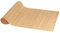 BambooMN Tischläufer aus karbonisiertem Bambus, Natur, 33 x 177,8 cm, 2 Stück
