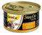 GimCat ShinyCat in Jelly Thunfisch mit Hühnchen - Nassfutter mit Fisch und Taurin für Katzen - 24 Dosen (24 x 70 g)